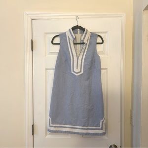 Eliza J preppy seersucker dresss